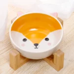 gamelle céramique animaux renard