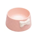 gamelle chat design rose