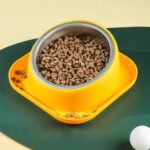 Gamelle en inox pour animaux, légère et pratique à transporter