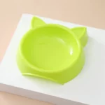 gamelle plastique chat vert