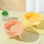 gamelle plastique surélevée pour chien et chat