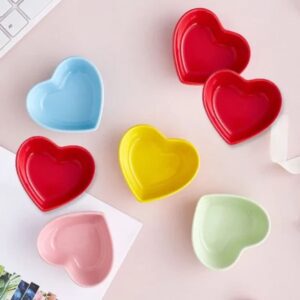 Gamelle cœur pour hamster en plastique durable