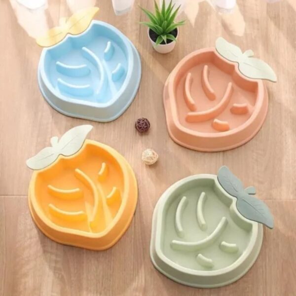 gamelle anti glouton pêche pour chiot et chaton