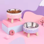 gamelle surélevée crème glacée chiens et chats