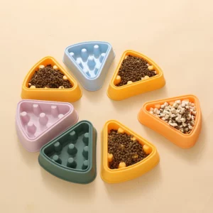 gamelle anti glouton pizza pour chien