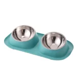 gamelle double inclinée pour croquettes