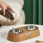 gamelle double chic pour chien et chat