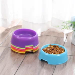 gamelle plastique colorée pour animaux