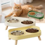 gamelle double surélevée pour animaux