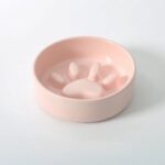 gamelle anti glouton céramique patte pour animal
