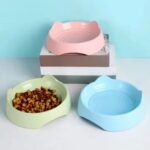 gamelle plastique oreille de chat pour animaux