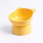 gamelle plastique surélevée ours jaune