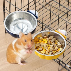 gamelle inox rongeur pour animaux