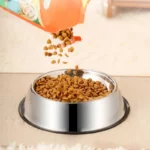 gamelle antidérapante inox pour croquettes