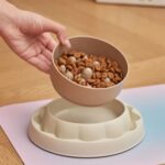 gamelle anti-glouton chien pour chien et chat