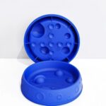 gamelle anti glouton chien planète pour chien et chat