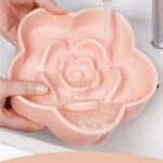 Gamelle Anti-Glouton Chien Fleur pour chien et chat