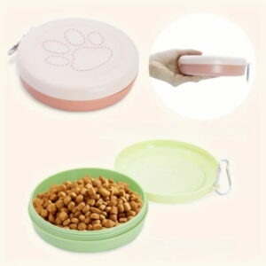 gamelle voyage refermable pour chien et chat