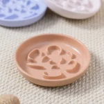 gamelle anti glouton céramique trèfle pour animaux
