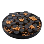 gamelle anti-glouton chat silicone pour chien et chat