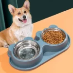 gamelle double ours pour animal