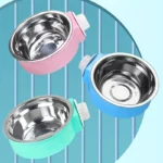 gamelle inox fixable rongeur pour animaux