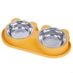 Gamelle Double Ours pour un repas sain et équilibré