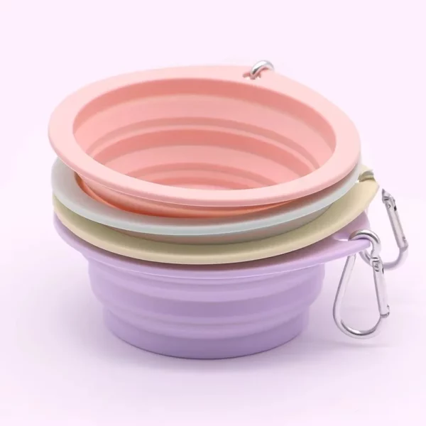 gamelle chien pliable silicone pour animaux
