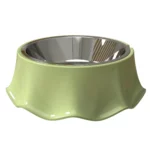 gamelle inox moderne pour chiot et chaton