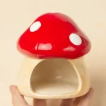 gamelle rongeur céramique rouge