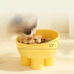 gamelle chat plastique surélevée pour animaux