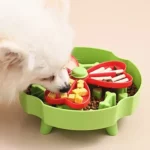 gamelle anti glouton interactive pour animaux