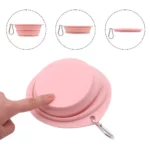 Gamelle chien pliable en silicone, facile à nettoyer et durable