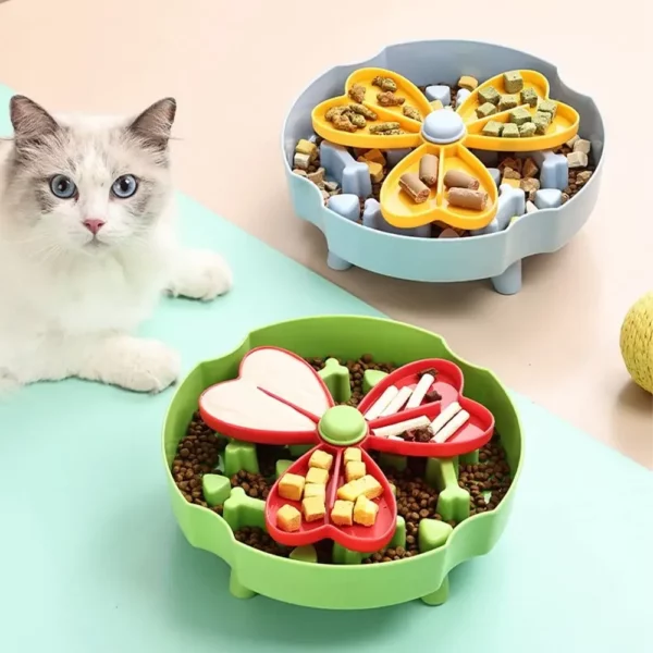 Gamelle anti glouton interactive pour chien