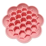 Gamelle Anti Glouton Chien Tournesol rose clair