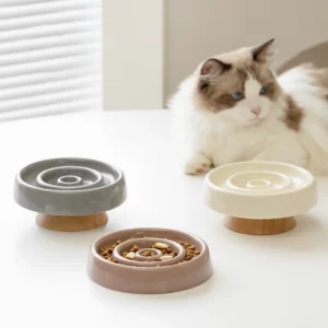 gamelle anti glouton chien spirale pour chien et chat