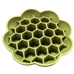 Gamelle Anti Glouton Chien Tournesol vert