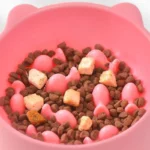 Gamelle pour chat qui prévient la suralimentation