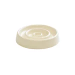 gamelle anti glouton chien spirale blanc