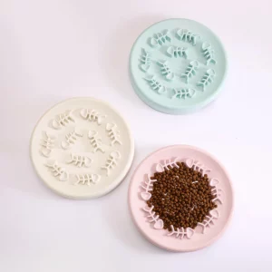 gamelle anti glouton chien poissons pour chien et chat