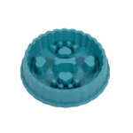 gamelle anti-glouton chien cœur vert