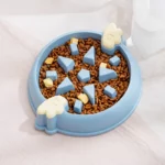 gamelle anti glouton chien ailes pour animal