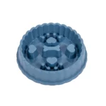 gamelle anti-glouton chien cœur bleu