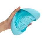 Gamelle en silicone pour chien, design ergonomique avec ventouse