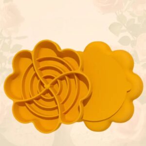 Gamelle Anti Glouton Chat Fleurs