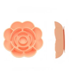 gamelle anti glouton chien rose pour chien et chat