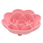 gamelle anti glouton chien rose clair