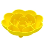 gamelle anti glouton chien jaune