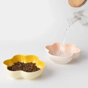 gamelle chat céramique patte pour chien et chat