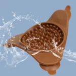 gamelle anti glouton chien triangle pour animaux